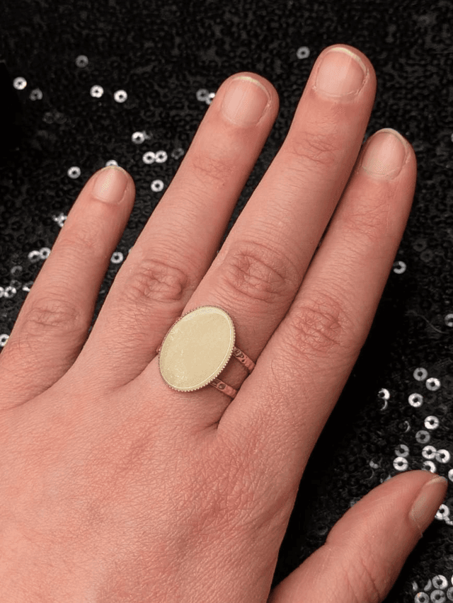 Bague pierre de soleil 2