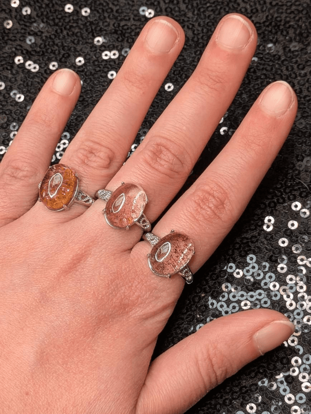 Bague lodolite 