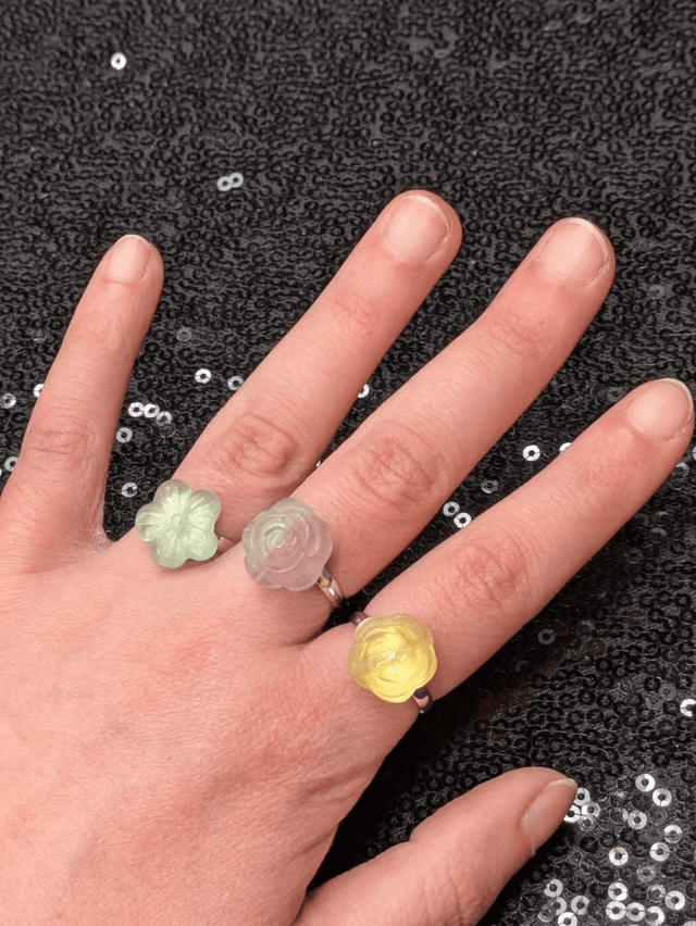 Bague fluorite 