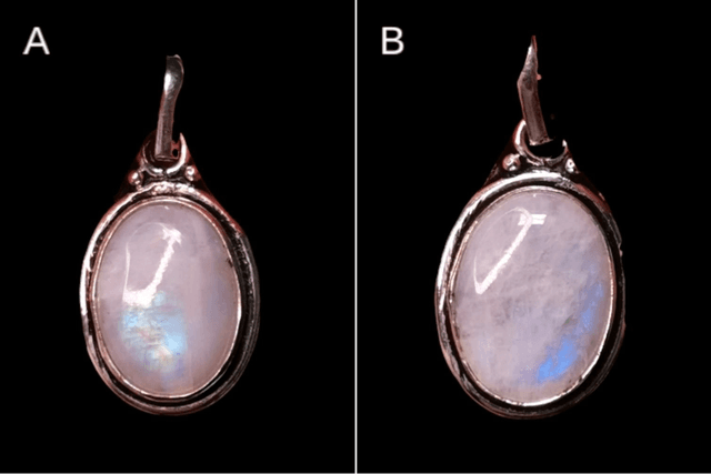Pendentif pierre de lune 