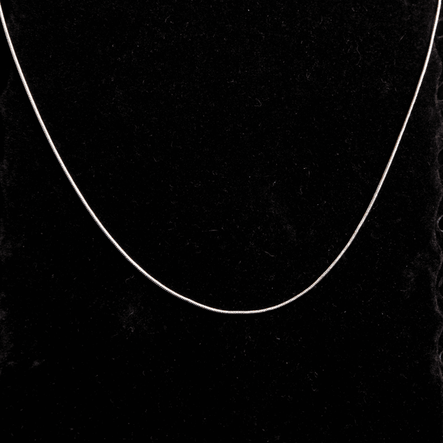 Chaine argent