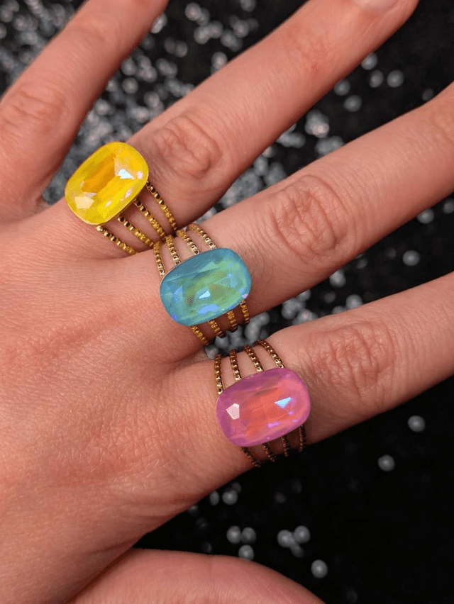 Bague zirconium (3 modèles)