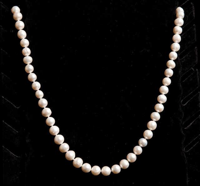 Collier perles d&#039;eau douce