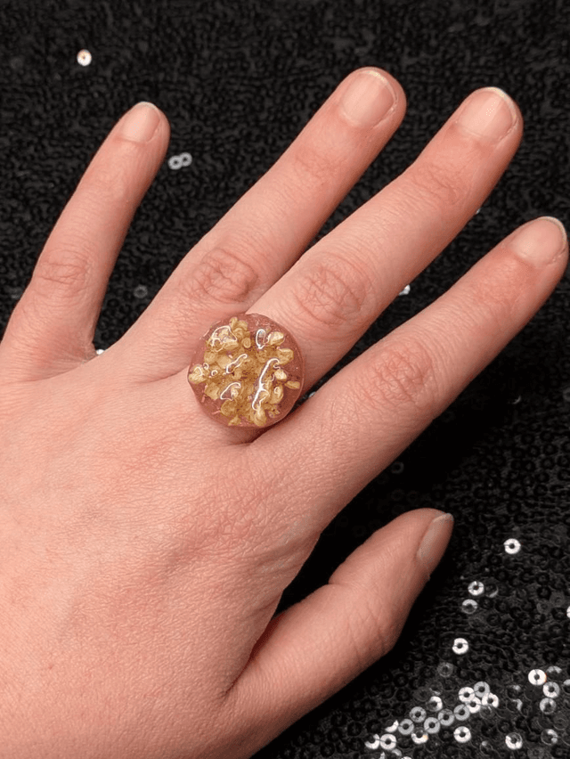Bague fleurs 
