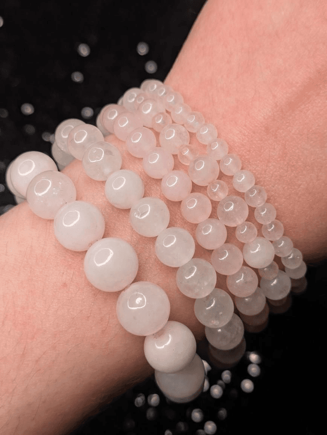 Bracelet quartz rose