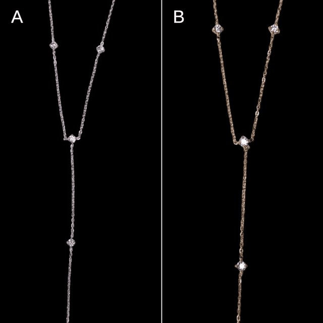 Collier Strass simple 