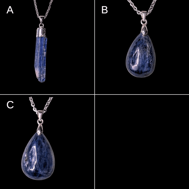 Pendentif cyanite