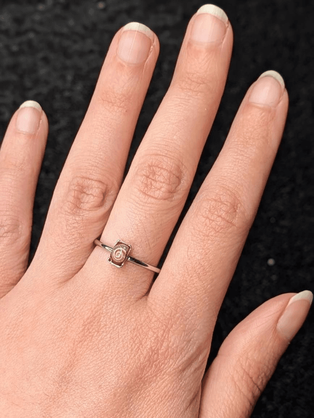 Bague coquillage 