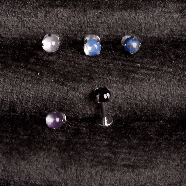Piercing labret (5 modèles)