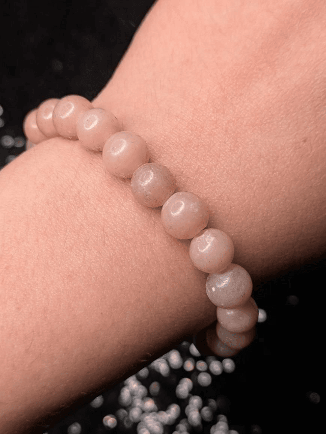 Bracelet opale rose 