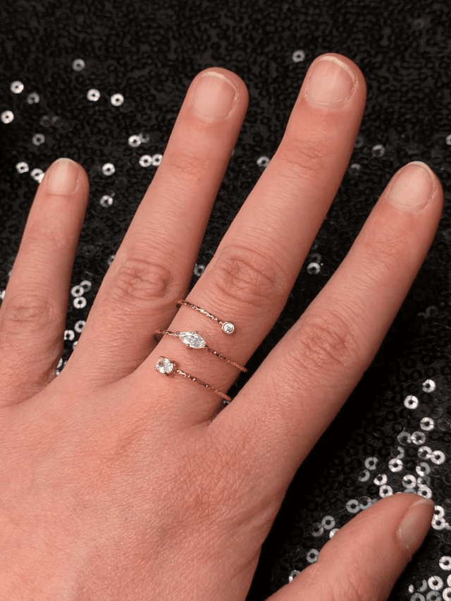 Bague zirconium 