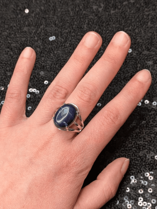 Bague ovale