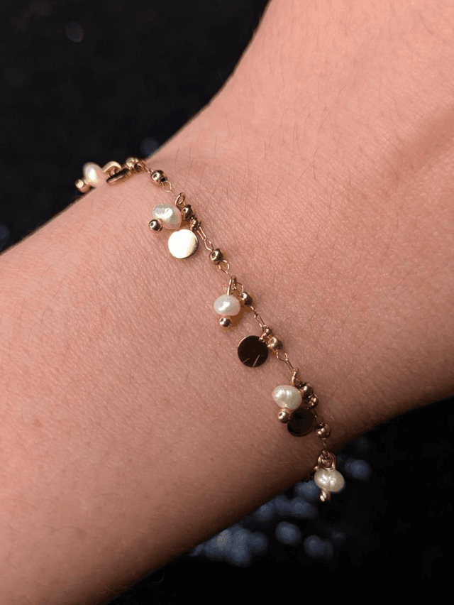 Bracelet perles naturelles 