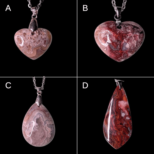Pendentif agate crazy