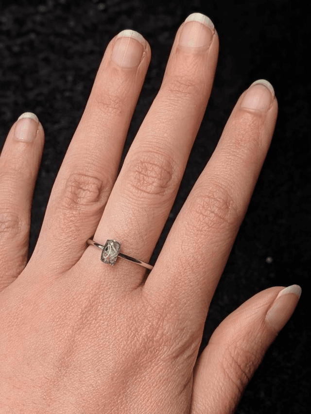 Bague fleurie