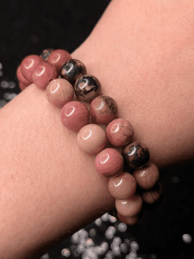 Bracelet rhodonite 