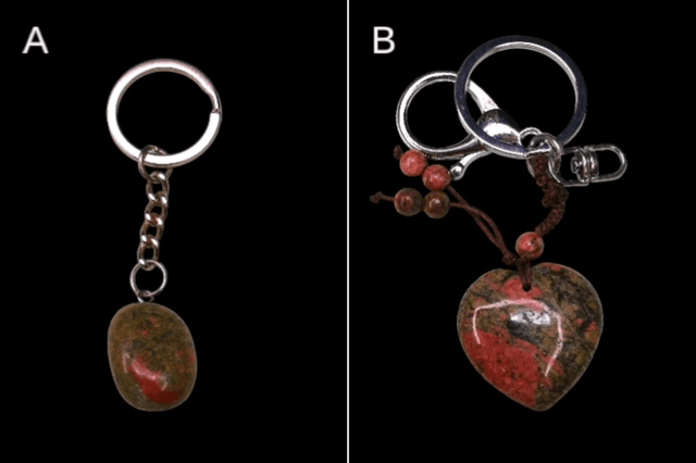 Porte clé unakite 