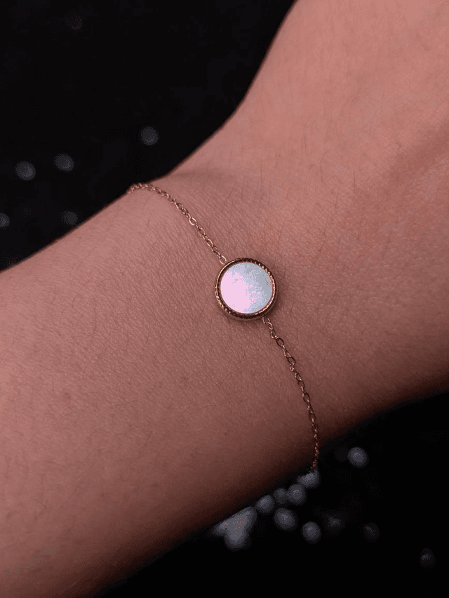 Bracelet nacre cercle 