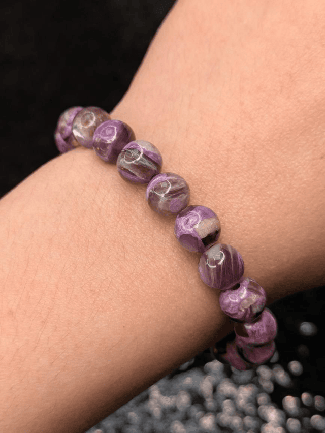 Bracelet lepidolite 
