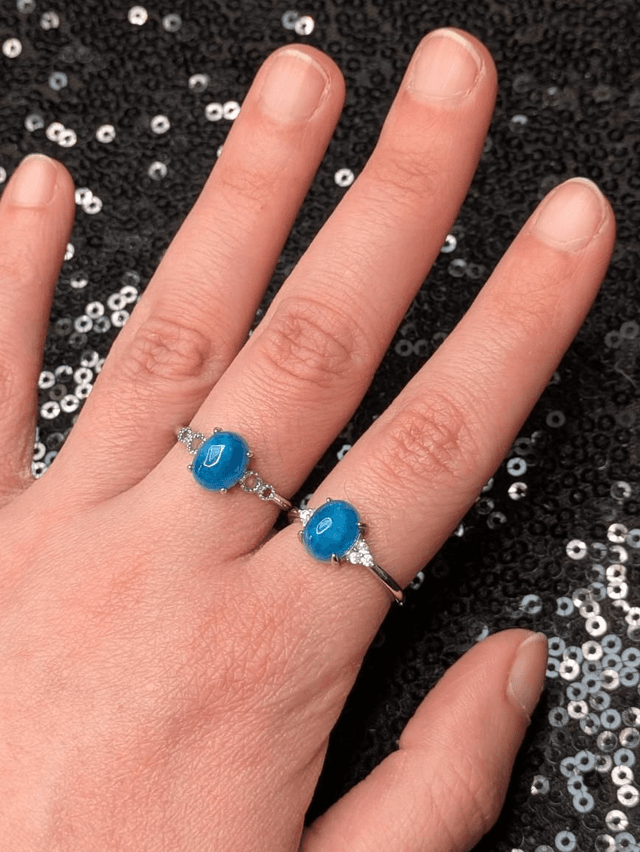 Bague apatite 